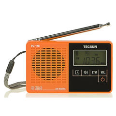 TECSUN PL-118 FM Stereo DSP ETM High Quality Professional Receiver mini Radio